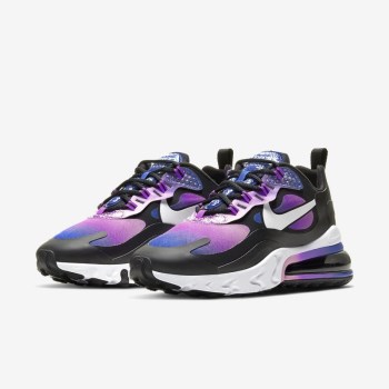 Nike Air Max 270 React SE - Női Utcai Cipő - Kék/Lila/Fehér